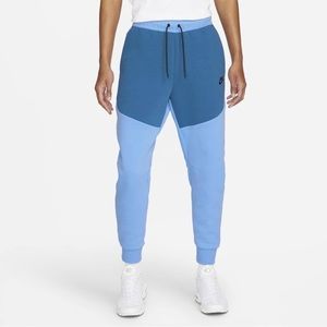 Nike Sportswear Tech Fleece Joggers Sweatpants Blue Men's Size 3XL CU4495-469